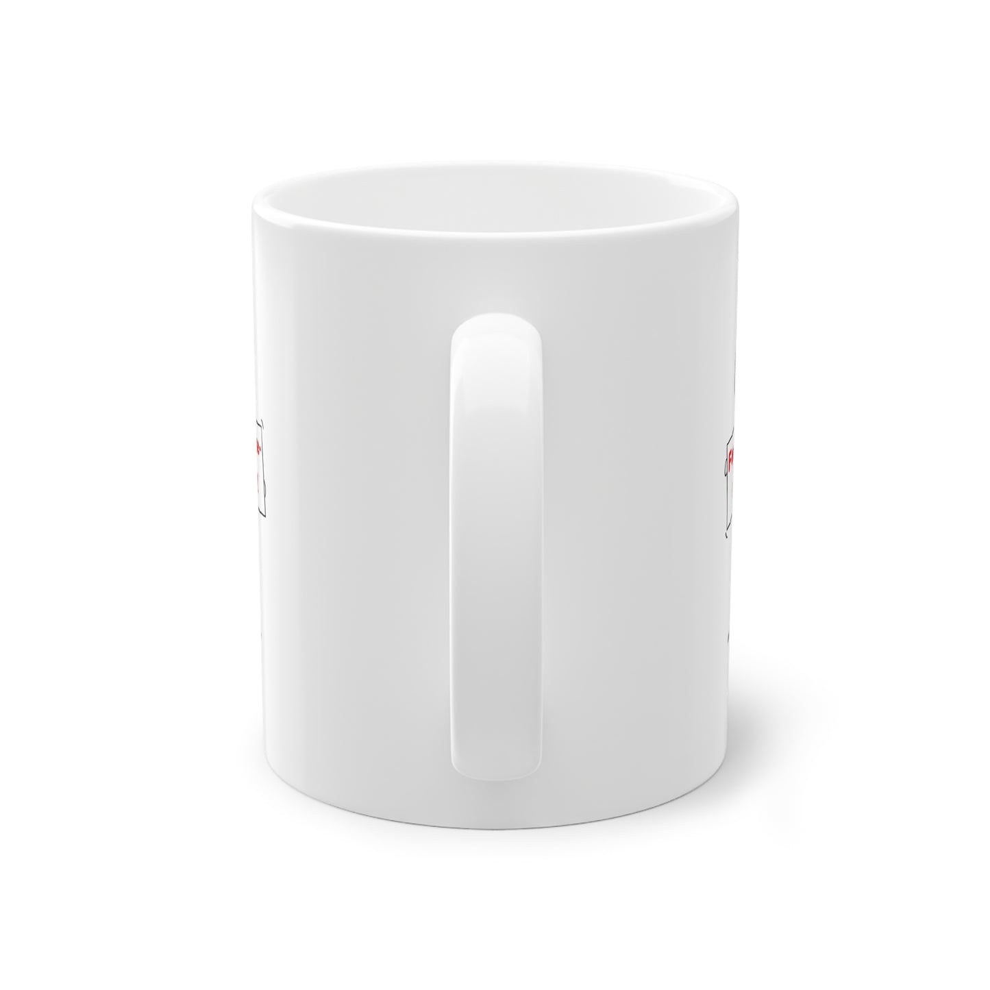 Mug Amusant 'Fan-Tastique', Cadeau Humoristique et Tendance, Tasse à Café Joyeuse, Mug Joyeux "Fan-Tasse-tique", Standard Mug