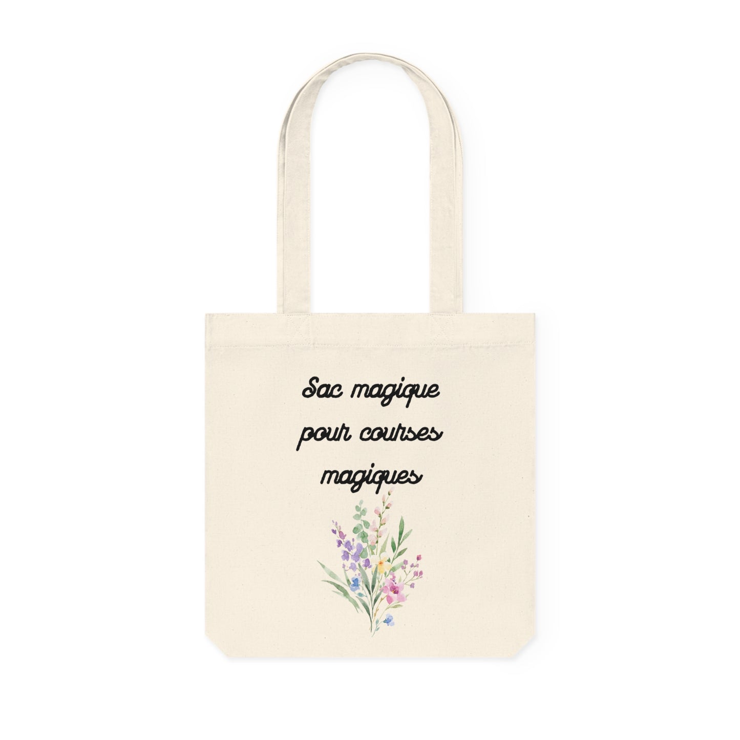 Sac Fourre-Tout Magique pour Courses Magiques - Sac Fourre-Tout Ecologique, Sac de Courses stylé, Sac avec message positif