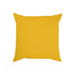 Coussin Décoratif Jaune 'Forever Always', Coussin Accent Floral Romantique, Coussin décorative Romantique, Coussin tendance