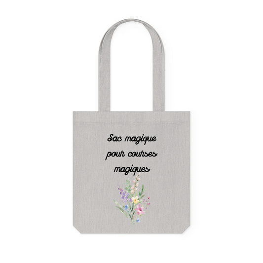 Sac Fourre-Tout Magique pour Courses Magiques - Sac Fourre-Tout Ecologique, Sac de Courses stylé, Sac avec message positif