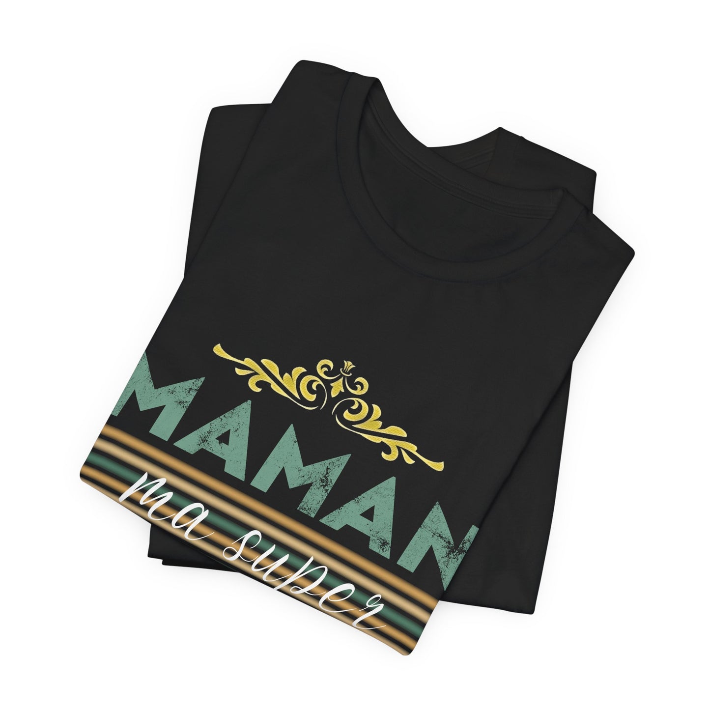 T-Shirt Maman Ma Super Héroïne, T-shirt Hommage pour Super-maman, T-shirt Hommage à la Merveilleuse Maman - Cadeau Fête des Mères
