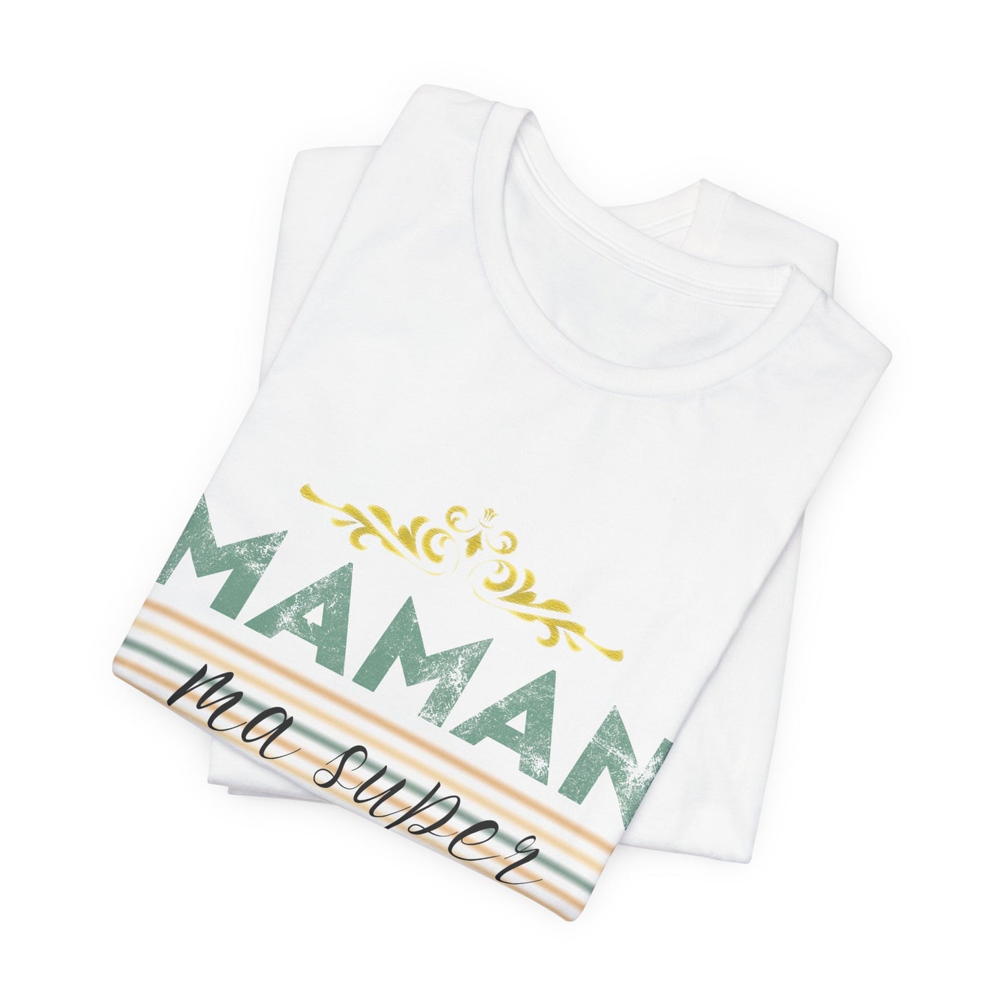 T-Shirt Maman Ma Super Héroïne, T-shirt Hommage pour Super-maman, T-shirt Hommage à la Merveilleuse Maman - Cadeau Fête des Mères