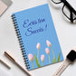 Agenda Motivant Écris ton Succès, Agenda Floral Inspirant, Carnet de Notes Inspirant, Agenda floral, Spiral Journal motivant