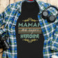 T-Shirt Maman Ma Super Héroïne, T-shirt Hommage pour Super-maman, T-shirt Hommage à la Merveilleuse Maman - Cadeau Fête des Mères