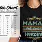 T-Shirt Maman Ma Super Héroïne, T-shirt Hommage pour Super-maman, T-shirt Hommage à la Merveilleuse Maman - Cadeau Fête des Mères