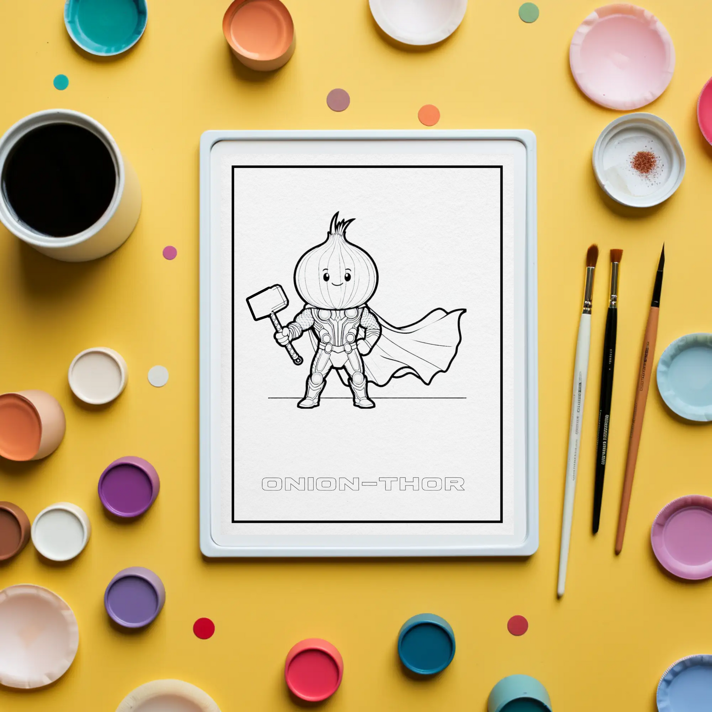 Cahier de Coloriage "Légumes Super-Héros" - Livre de Coloriage Éducatif - Apprentissage Amusant pour Enfants de 4 à 6 Ans